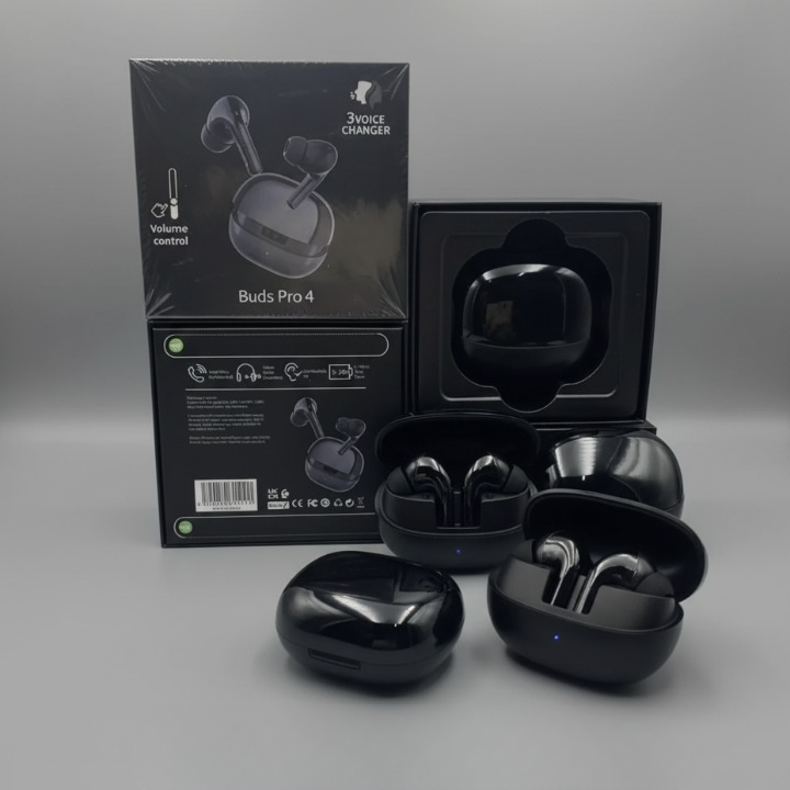 Samsung Buds 4 ANC Wireless Earbuds – Pro Bluetooth Earphones with Noise Cancellation, Deep Bass & Long Battery Backup