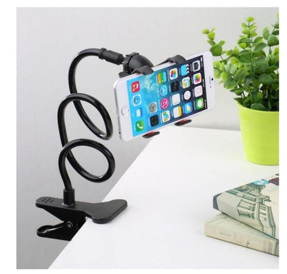 Flexible Snake Mobile Stand – Adjustable Lazy Phone Holder for Desk, Bed & Table