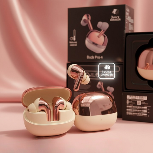 Samsung Buds 4 ANC Wireless Earbuds – Pro Bluetooth Earphones with Noise Cancellation, Deep Bass & Long Battery Backup