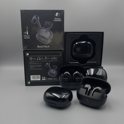 Samsung Buds 4 ANC Wireless Earbuds – Pro Bluetooth Earphones with Noise Cancellation, Deep Bass & Long Battery Backup