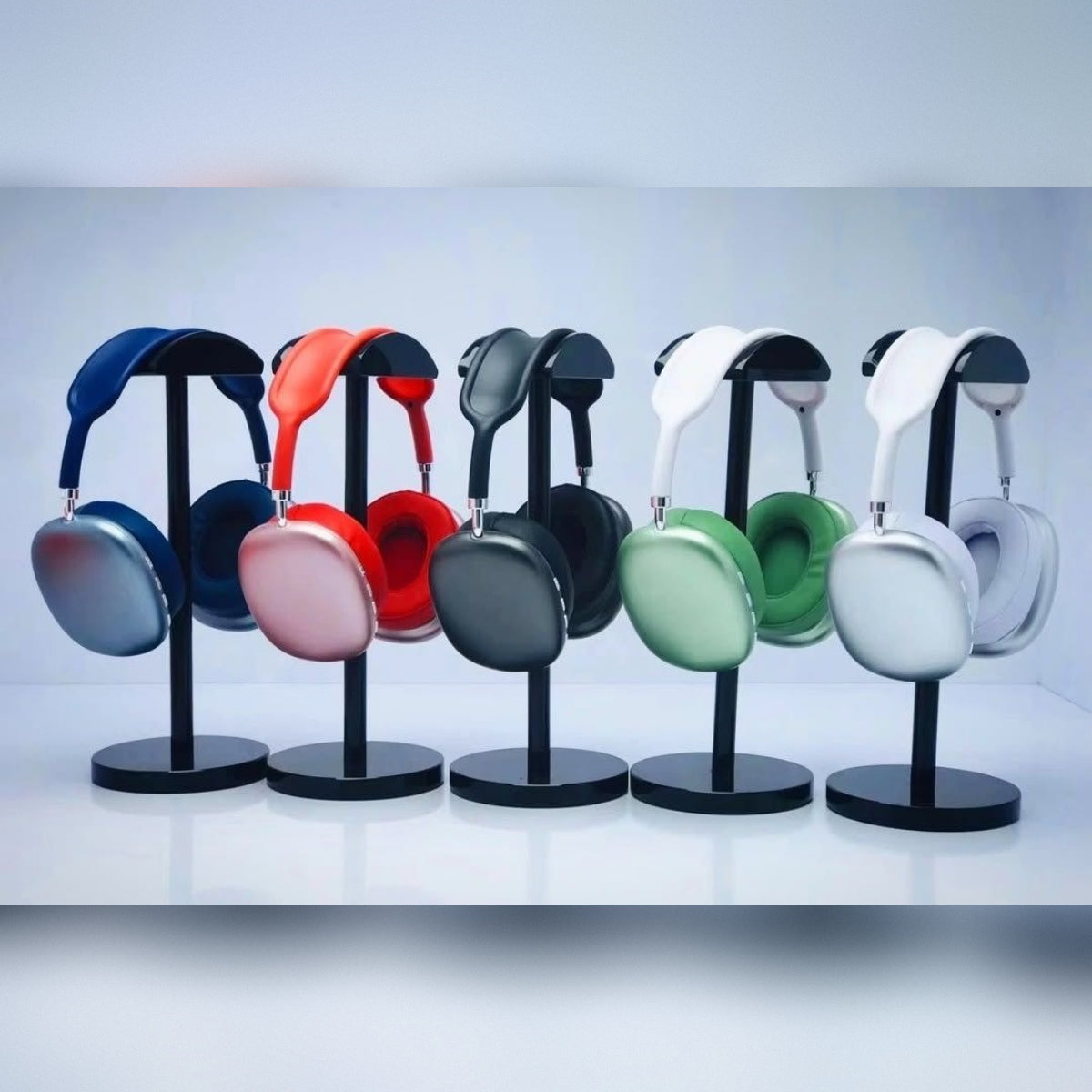 P9 Wireless Bluetooth Over-Ear Headphones – High Bass, Noise Reduction, Foldable & Portable Pro Max Headset