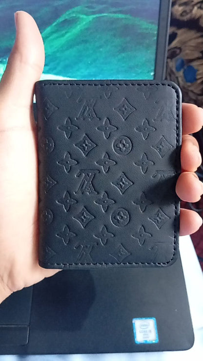 Premium Stylish LV Wallet for Men – Elegant Designer Leather Slim Wallet with Card Holder Beige