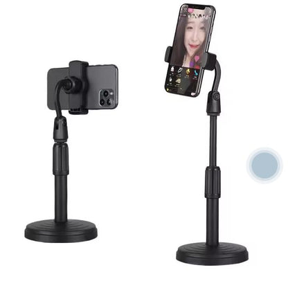 Portable Adjustable Tripod Stand for Mobile | 360° Phone Holder for Vlogging & Live Streaming