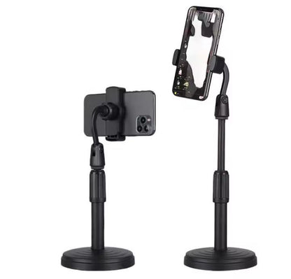 Portable Adjustable Tripod Stand for Mobile | 360° Phone Holder for Vlogging & Live Streaming
