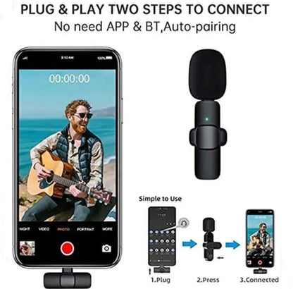 Premium Black Microphone for Home Recording & Live Streaming | Professional Quality Mic for Content Creation, Gaming & Studio Use