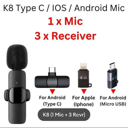 Premium Black Microphone for Home Recording & Live Streaming | Professional Quality Mic for Content Creation, Gaming & Studio Use