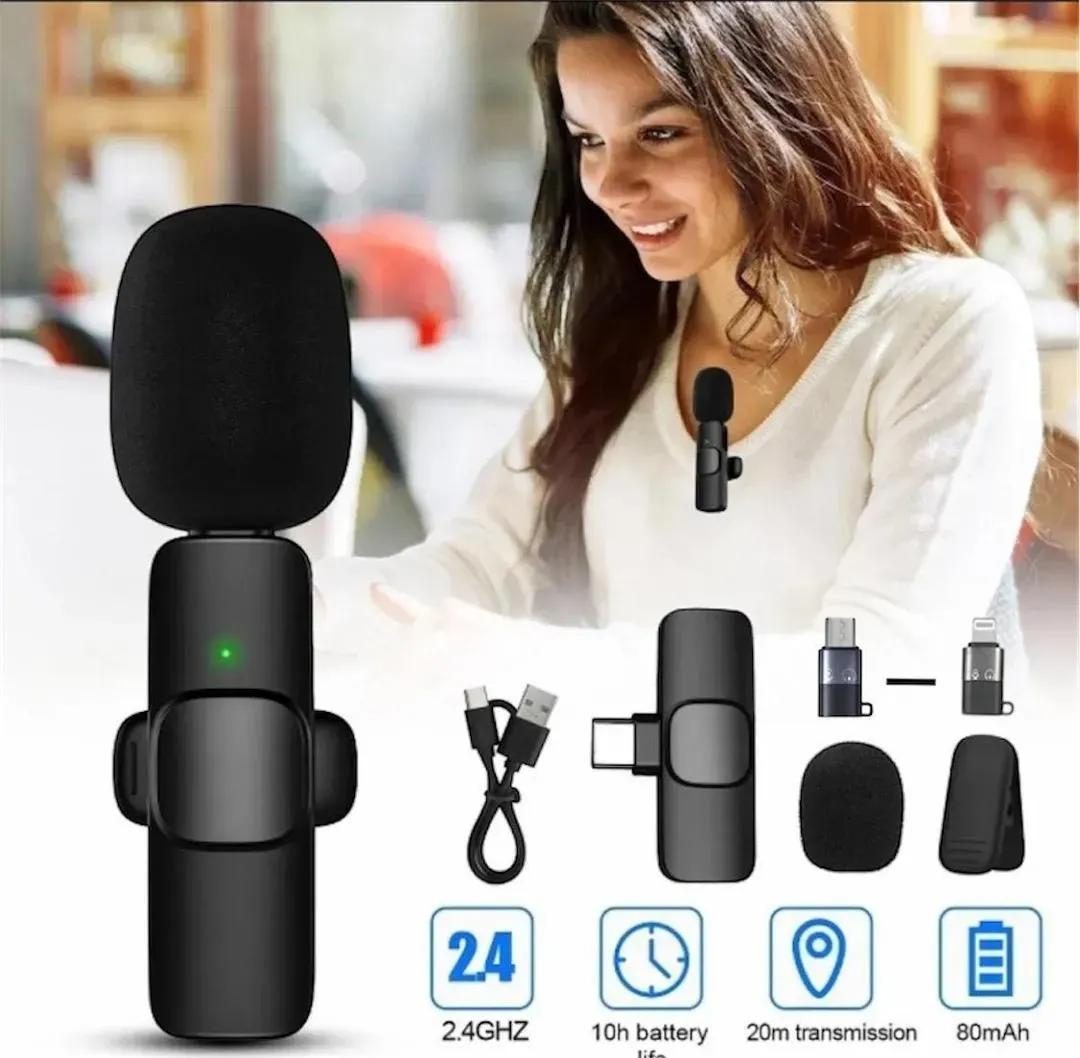 Premium Black Microphone for Home Recording & Live Streaming | Professional Quality Mic for Content Creation, Gaming & Studio Use