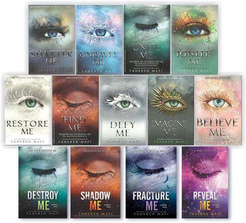 Shatter Me Series Complete 13 Books Set by Tahereh Mafi A5 Edition – Full Collection Pakistan