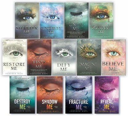 Shatter Me Series Complete 13 Books Set by Tahereh Mafi A5 Edition – Full Collection Pakistan