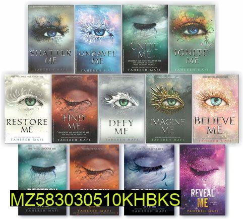 Shatter Me Series Complete 13 Books Set by Tahereh Mafi A5 Edition – Full Collection Pakistan