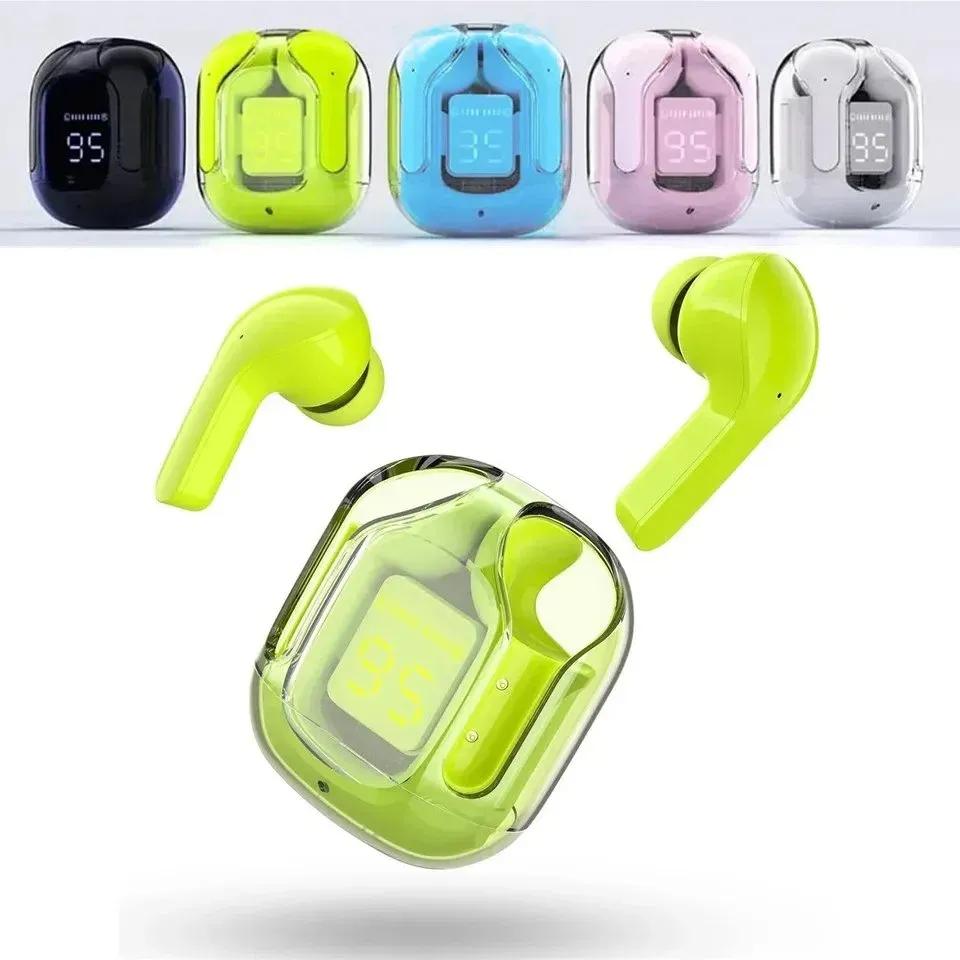 Wireless Neon Earbuds with Charging Case – Air 31 Lightweight Bluetooth Colorful Earphones