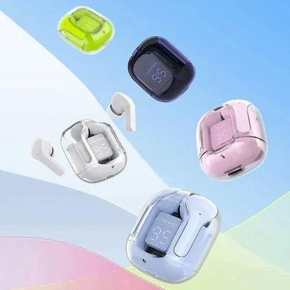 Wireless Neon Earbuds with Charging Case – Air 31 Lightweight Bluetooth Colorful Earphones