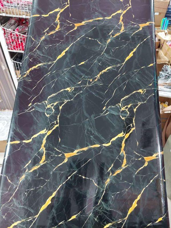 Black Gold Marble Wall Sheet 60x200cm Sticker