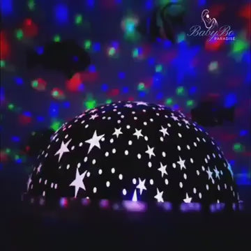 Star Master Night Light Projector – Rotating Galaxy LED Starry Sky Lamp Color Changing Room Decoration